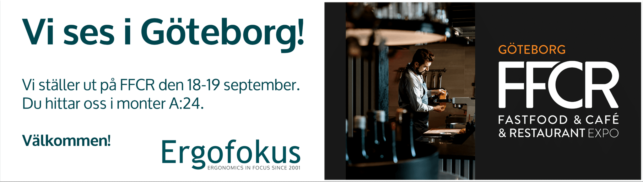 Vi ses på FFCR i Göteborg!