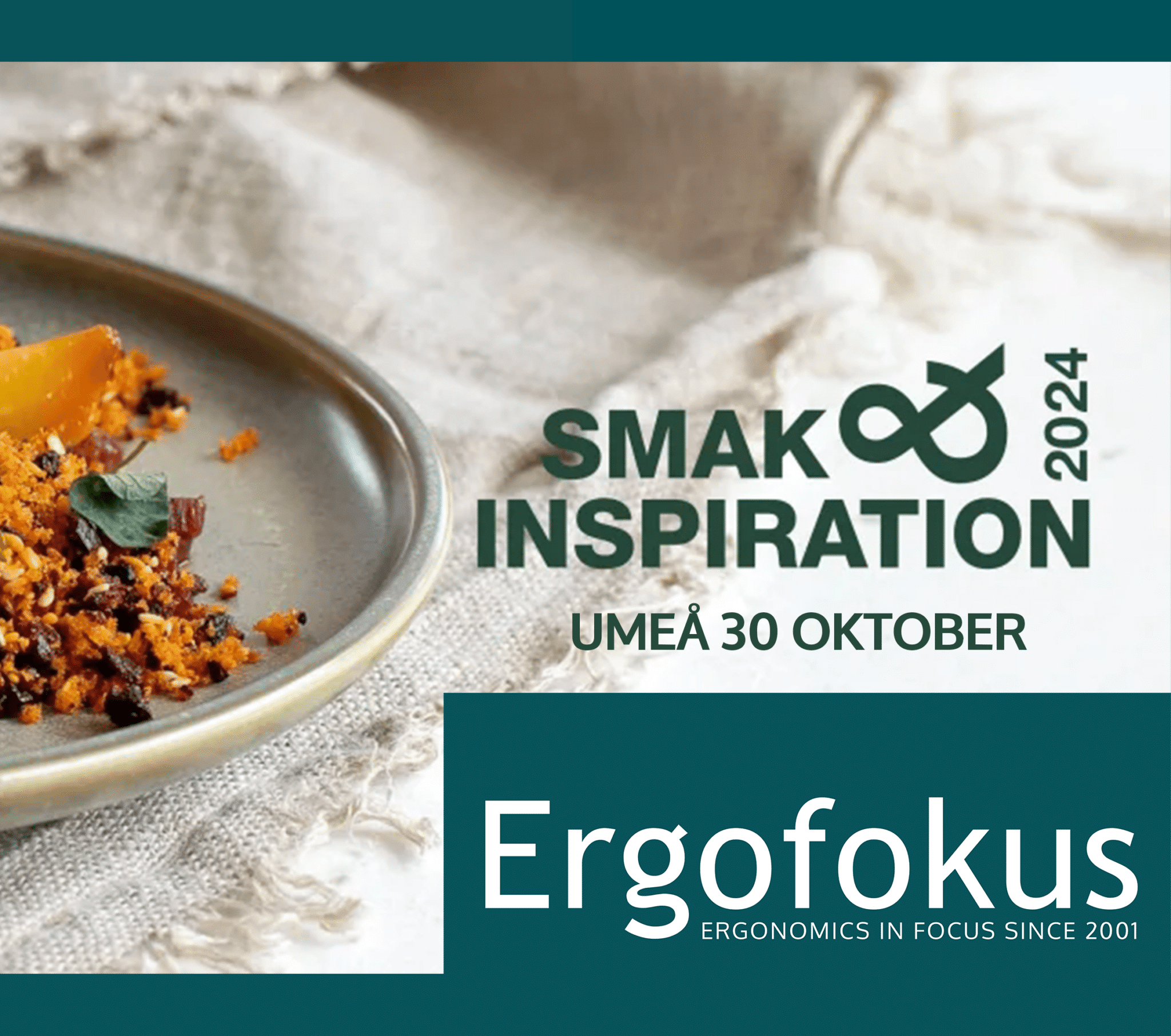 Vi ses på på Smak och Inspiration i Umeå 2024!