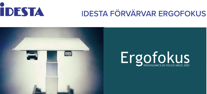 IDESTA förvärvar Ergofokus