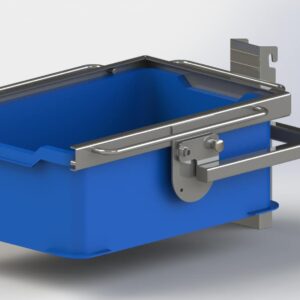 Lyftvagn LD80 - 80 kg rostfritt stål spolbar - Bild 10